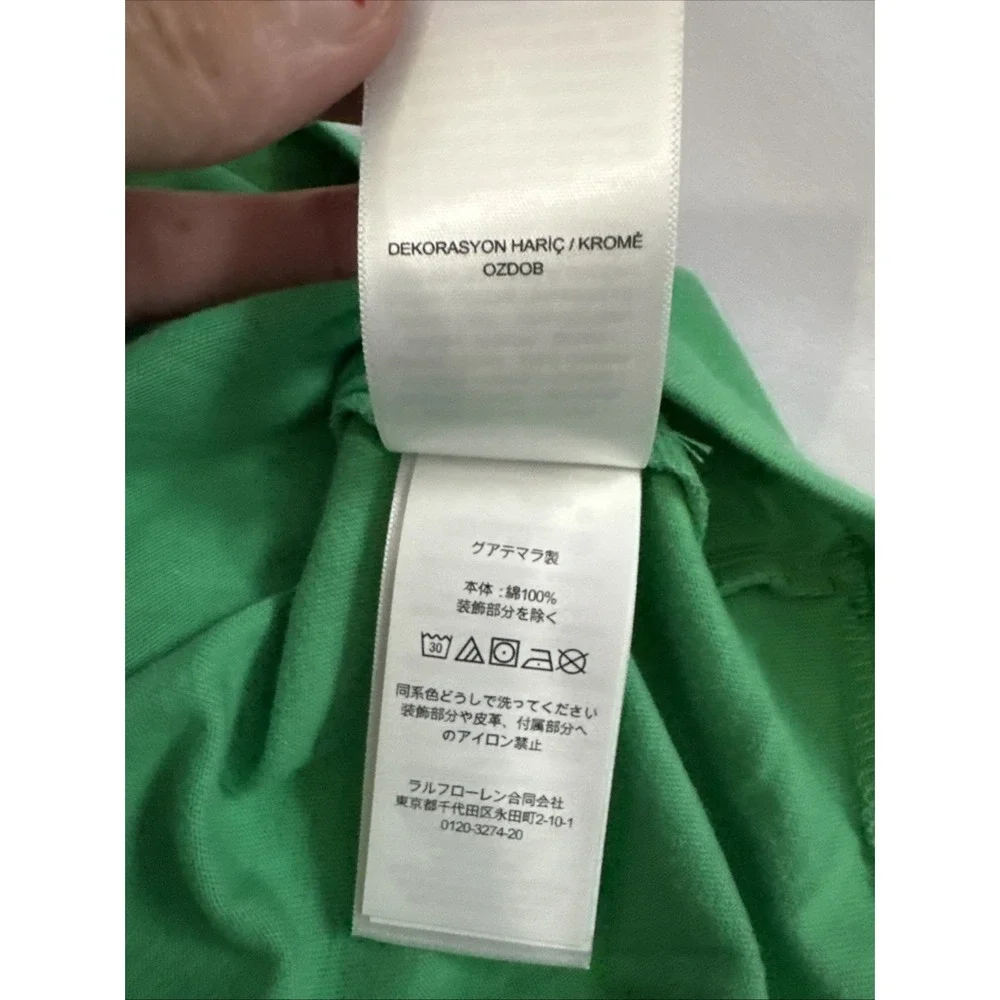 NWOT BIG & TALL Polo Ralph Lauren Men's Crew Neck Tee T-Shirt - Size 3XB - Green